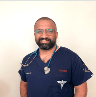 Dr. Georgie Varughese headshot